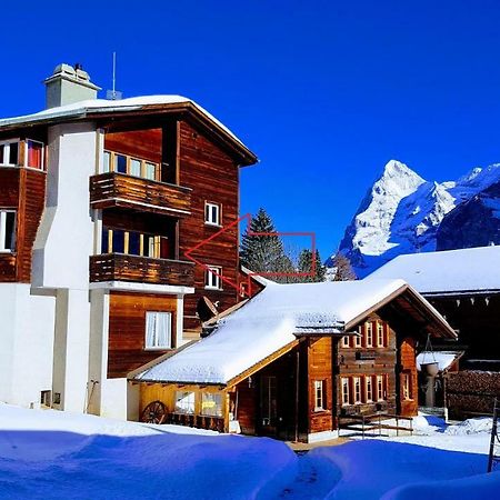 Ferienwohnung Chalet Anemone 2 Mürren Exterior foto
