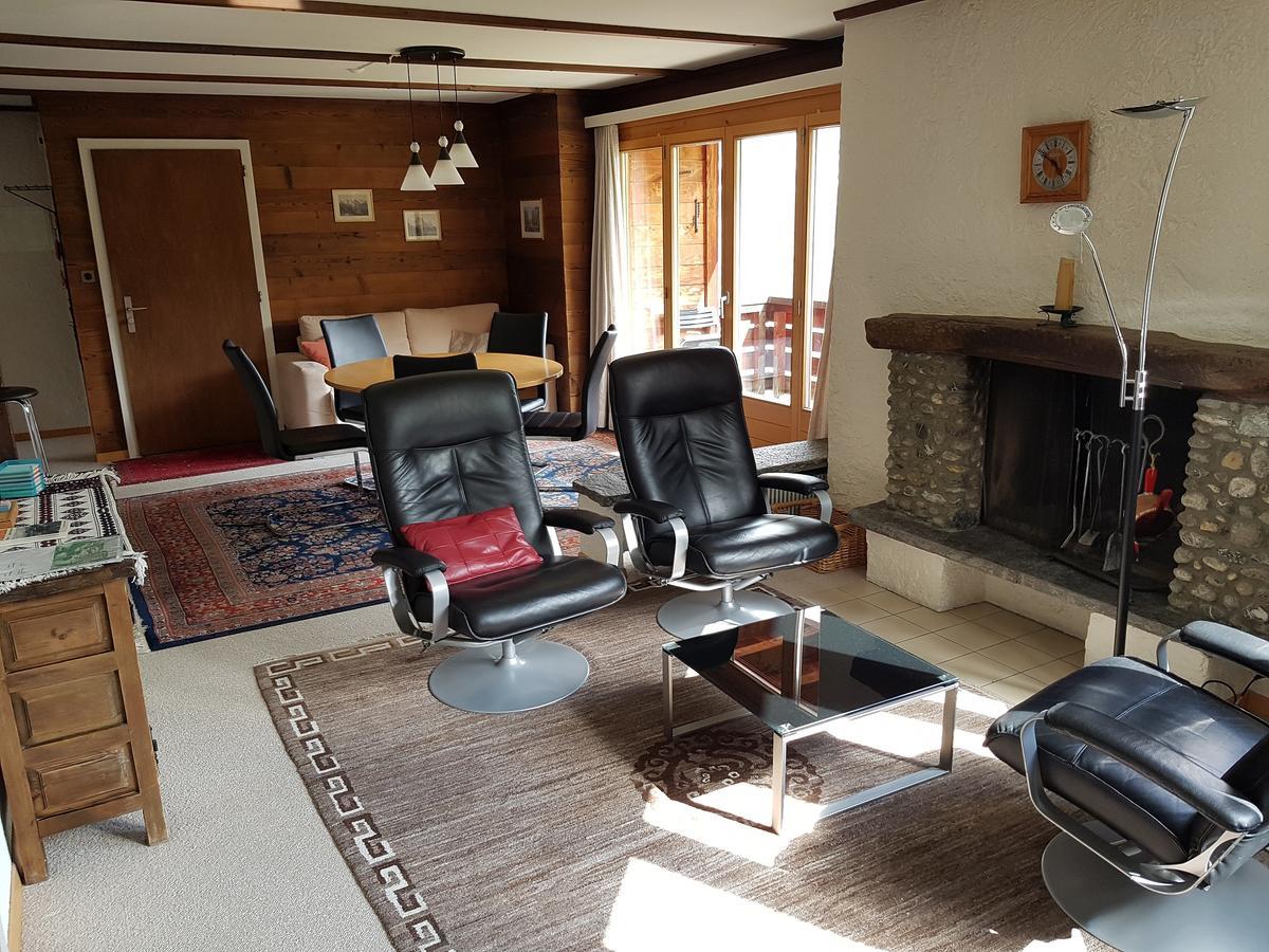 Ferienwohnung Chalet Anemone 2 Mürren Exterior foto